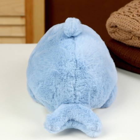 Soft toy "Cat" in a shark costume, 25 cm, blue color-3