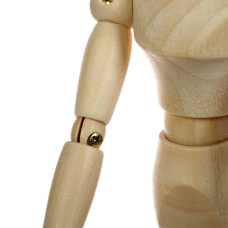 Wooden model - 20 cm person-4