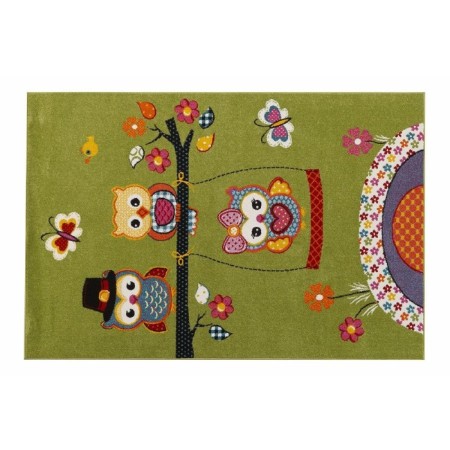 Rectangular carpet Rio 2740, size 80x150 cm, color Green-1