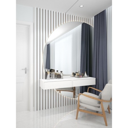 Toilet table, 700 × 383 × 180 mm, white color-6