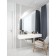 Toilet table, 700 × 383 × 180 mm, white color