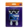 Set of disposable razor machines, 4 pcs 6 blades