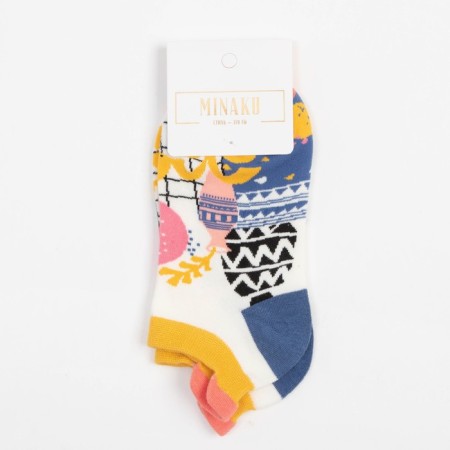 Women's socks minku "Pattern", size 36-41 (23-27 cm)-3