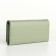Women's wallet on magnets, green color