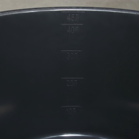 Building pelvis, 40 l, round, plastic-12