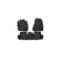 Rugs in the Toyota IQ salon 03/2008-2016, 4 pcs. (polyurethane)