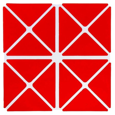 Developing game "Voskobovich Square", 2 colors-4