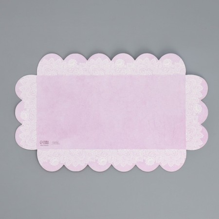 Cookie box, confectionery packaging with PVC lid, “made with love”, 21 x 10.5 x 3 cm-5