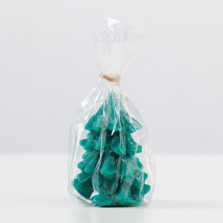 New Year's candle "Christmas tree", 6.5 cm, green-2