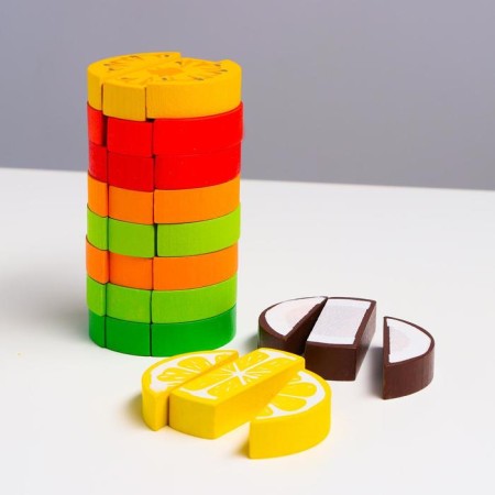 Logical gaming set "Tower. Fruits ", 30 details-6