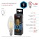 Filament era “candle”, 9 watts, E14, 1170 lm, 4000k, white glow