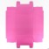 Folding box, pink, 31.2 x 25.6 x 16.1 cm
