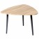 Comeric table "Queens", 700 × 730 × 480 mm, sonoma oak color