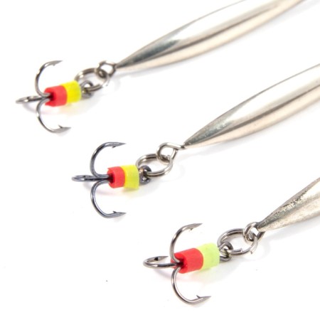 Vertical "Yaman" arrow with a tee, size 40 mm, 2.7 g, color nickel-1