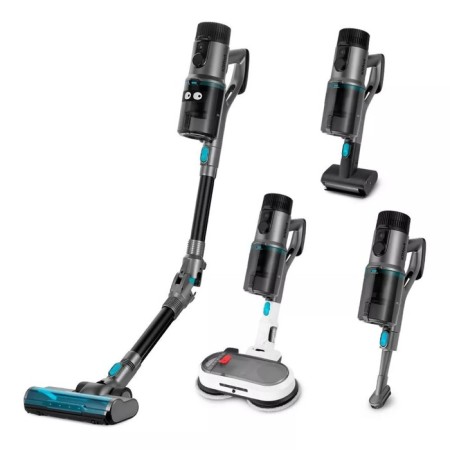 Vacuum cleaner KitFort KT-5158, vertical, wireless, 350 W, dry/wet cleaning, 0.6 liters