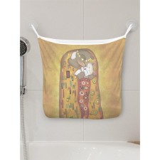 Organizer in a bath on suction cups “Kisses of cats”, for storing toys and trifles, size 33x39 cm