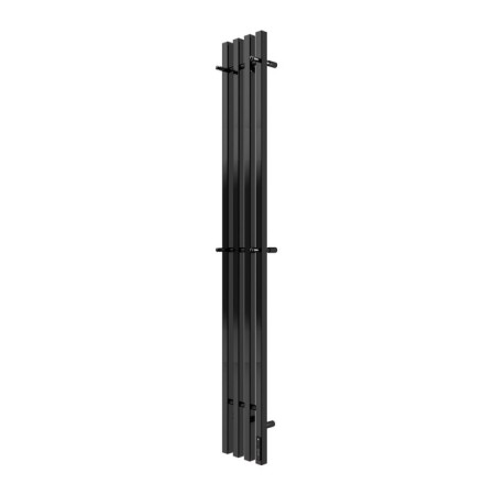 Terminus quatro electric heated towel rail "Prof", 1600x210 mm, black matte