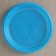 Disposable dessert plate, d = 16.5 cm, blue color