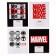 Notebook in a cage 24 sheets, 4 types of mix, cover covering cardboard, Avengers