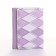 Women's wallet on the button, lilac color