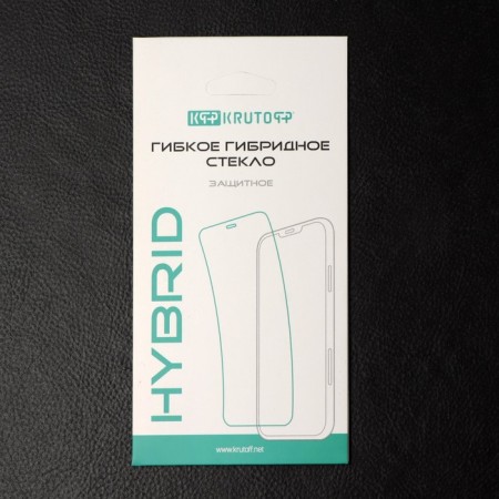 Krutoff protective glass, for Tecno Pova 4 Pro, hybrid, flexible, full glue-2