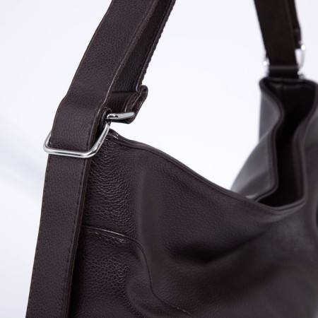 Love bag with lightning, brown color-3