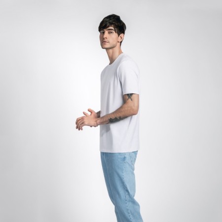 Male T -shirt LM, size 50, white color-1