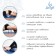 Massage roller SANGH, 33x13 cm, blue color