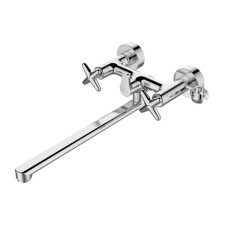 IDDIS AcRSBL2I10WA bathtub mixer, long spout, two -grab, chrome