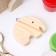 Harvesting for creativity of the keychain "Elephant semicircular" 5.4x4.5x1.2 cm