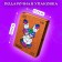 Figure wooden puzzle Fabulous rabbit, size 17x27 cm, 118 parts