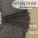 Lace elastic fabric, 180 mm × 2.7 ± 0.5 m, graphite color
