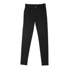 Pants for girls, height 164 cm, black color