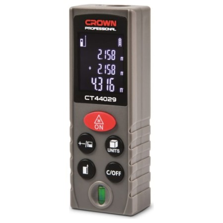 Laser rangemaker Crown CT44029, 60 m, sight, ± 2 mm, 650 nm