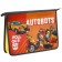 A4 labor folder, with a zipper, with a metallic effect, transformers