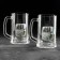 A set of beer mugs "Okhota-fish", 500 ml, 2 pcs, drawing mix