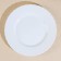 A set of dining plates Luminarc Trianon, D = 25 cm, glass -ceramic, 6 pcs, white color