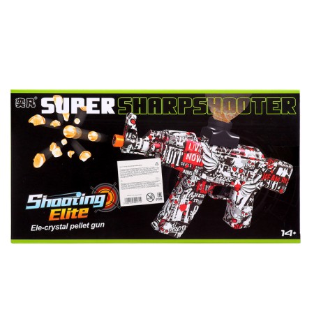 The machine "Storm", shoots with gel bullets, works on the battery of 7.4 V-17