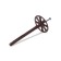 Dubel "Rice tox" DIM, for thermal insulation, with a metal nail, 10x140 mm, 200 pcs