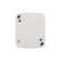 Single mini ip54, with grounding, o/y, white kranz