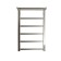 Electric towel "Dvin" FJ Plaza Neo, 1000x600 mm, dimmer, polished