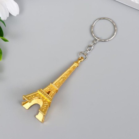 Breek Metal "Eiffel Tower" Gold/silver mix 6x2.5x2.5 cm-2