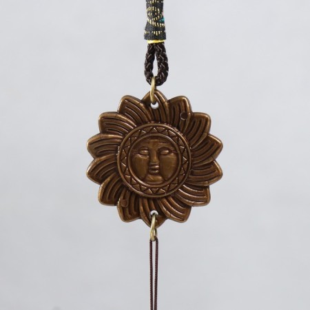 Wind Music Metal "Sun" 3 bells 35 cm-1