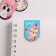 A set of magnetic bookmarks 6 pcs on the substrate "I believe in unicorns"
