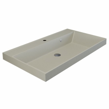 Sink uperwood Classic quartz 80 cm, quartz, beige matte, linen-5