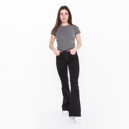 Women's jeans, black color, size 36 (42)-1