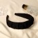 Hair cap "Nonna" 3.5 cm, black