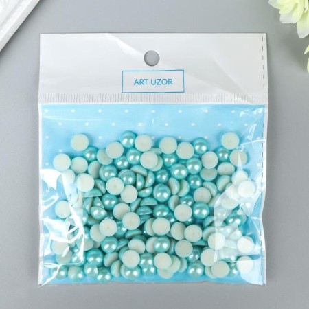 Set for creativity Half of the pearl blue d = 0.8 cm 20g-2