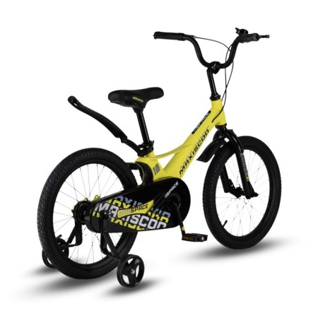 Bicycle 18 ’’ maxiscoo space standard, yellow matte color-3
