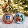 New Year's ball "Tales" 8 cm, mix